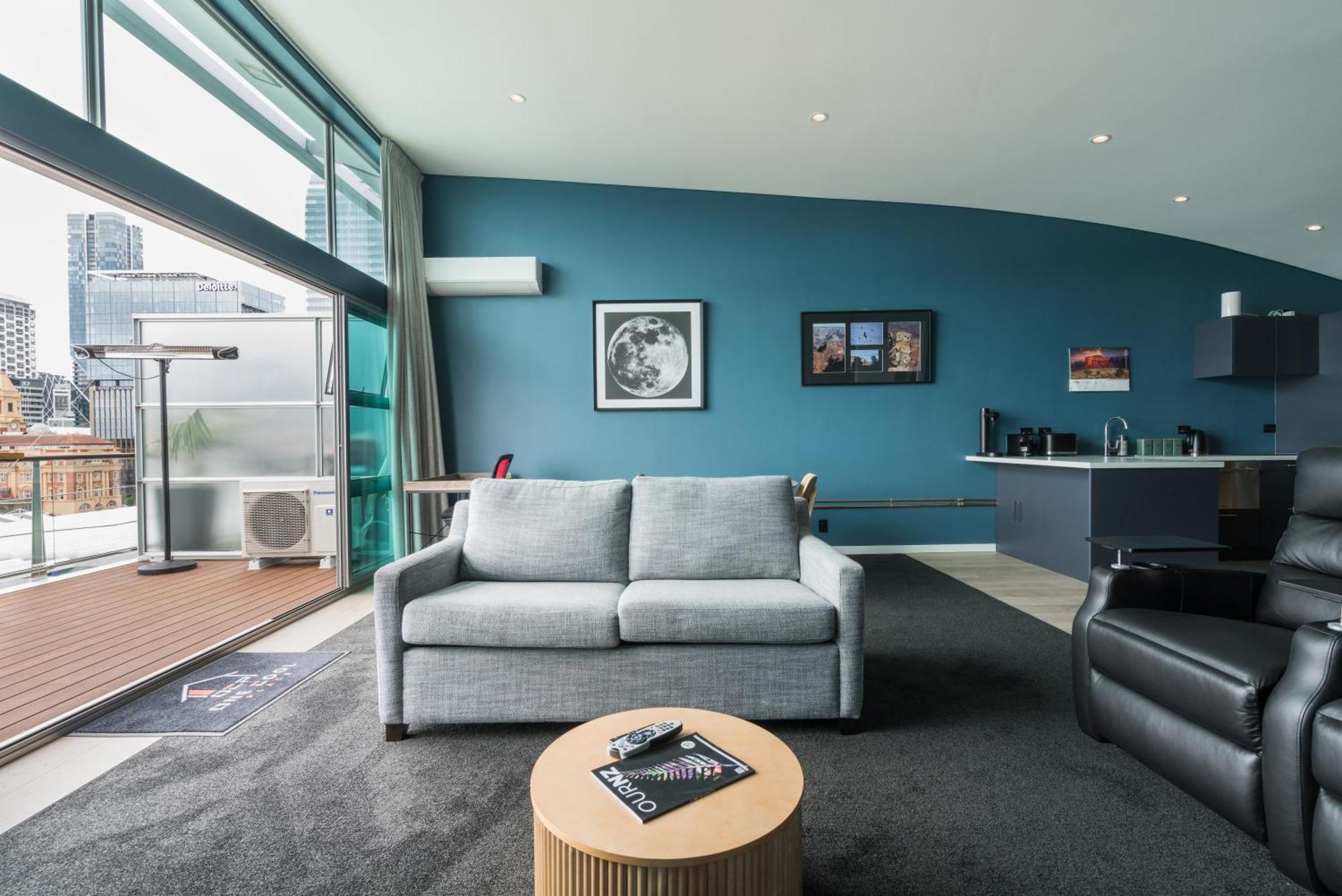 Penthouse Apartment With Stunning Harbour Views Auckland Bagian luar foto