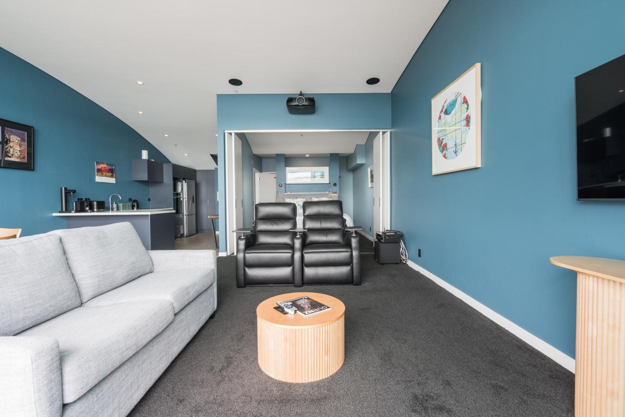 Penthouse Apartment With Stunning Harbour Views Auckland Bagian luar foto