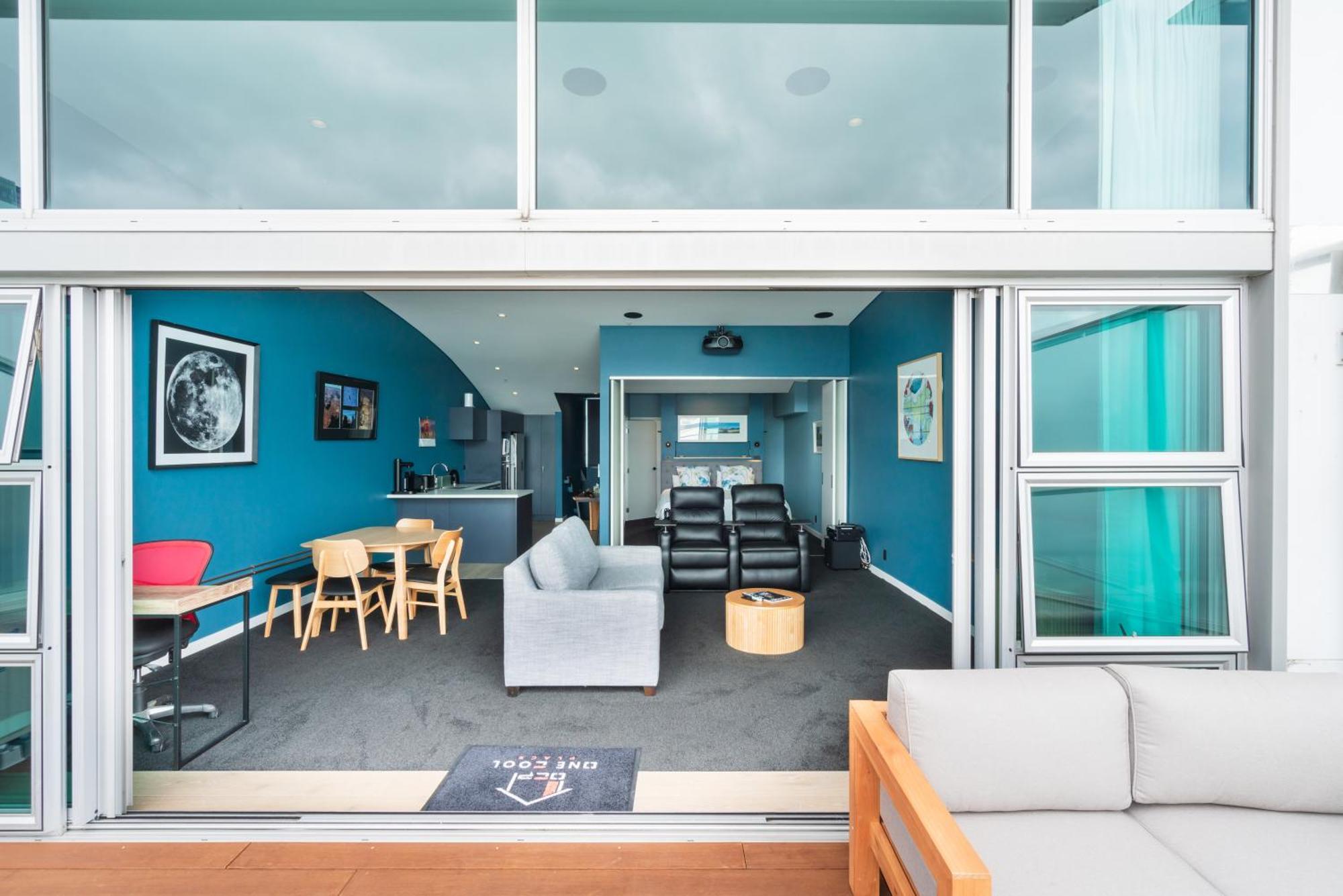 Penthouse Apartment With Stunning Harbour Views Auckland Bagian luar foto